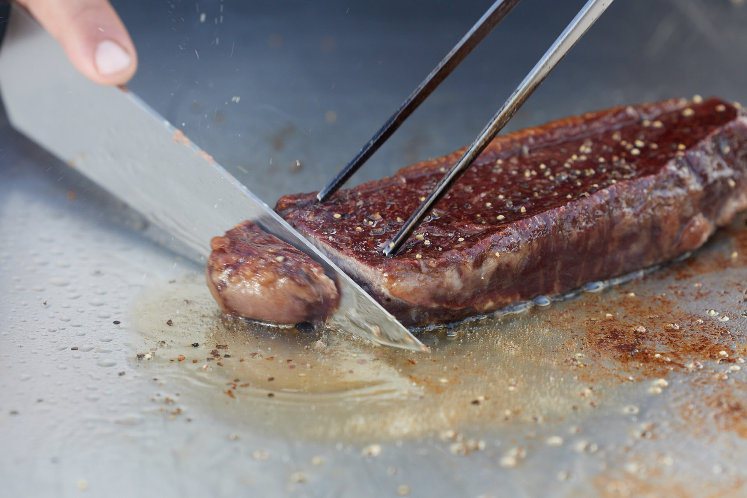 How to Cook Steak Teppanyaki Style with Kipfler Potatoes & Mushrooms